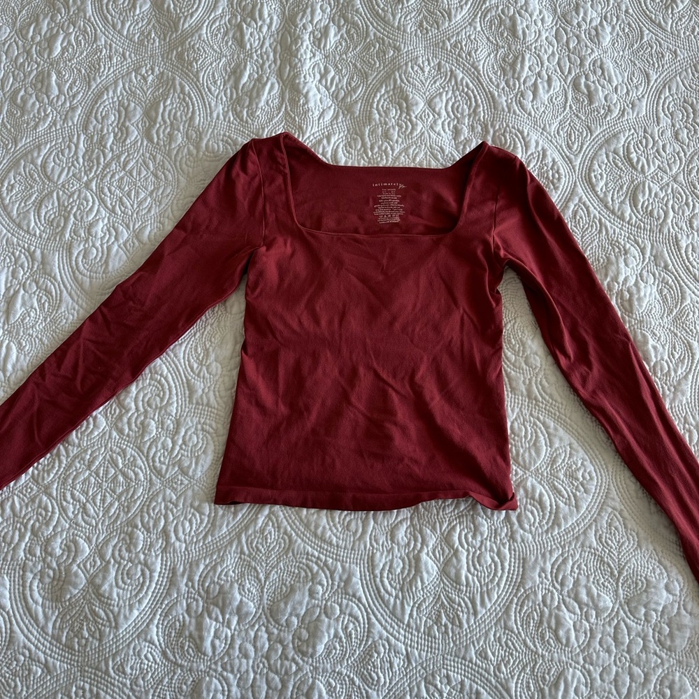 Free People clean line long sleeve